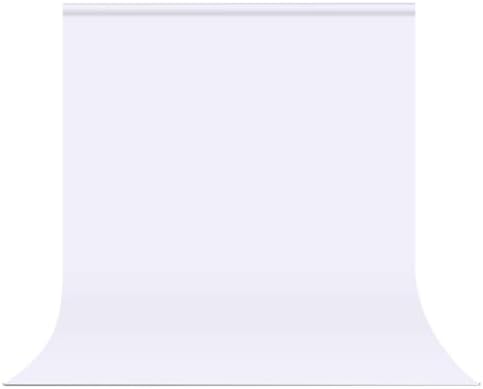White Backdrop Background 10 X 7 FT Large Photography Backdrop Photo Photoshoot Background Screen for Photography Photo Booth Backdrops Parties Curtain by DUYIKJ