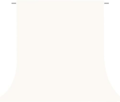 Ivory Photography Backdrop for Photoshoot, Fabric 5x7ft by TERSUM