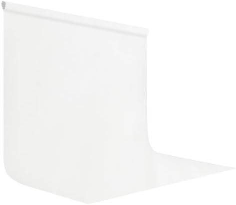 White Photography Backdrop for Photoshoot, Fabric 10x10ft by LYLYCTY