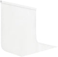 White Photography Backdrop for Photoshoot, Fabric 8x10ft by LYLYCTY