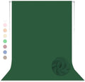 Dark Green Photography Backdrop for Photoshoot, Fabric, 8x10 FT by LYLYCTY