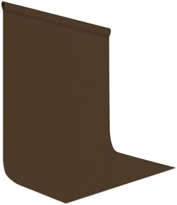 Brown Photography Backdrop for Photoshoot, Fabric 6x9ft by LYLYCTY