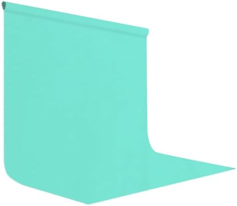 Turquoise Photography Backdrop for Photoshoot, Fabric 10x10ft by LYLYCTY