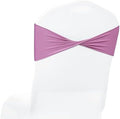 MDS Pack of 125 Spandex Chair Sashes Without Slider Buckles – Dusty Pink by MDS
