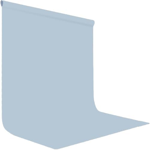 Dusty Blue Photography Backdrop for Photoshoot, Fabric 10x20ft by LYLYCTY