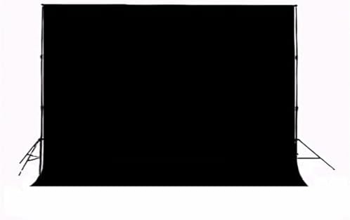 Black Backdrop for Photography Durable Fabric Background Photo Backdrop Video Photography Studio Only 1x Backdrop (10x7ft, Black) by HMTFOTO