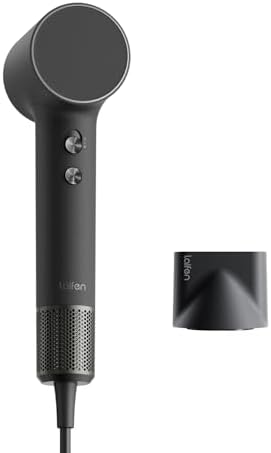 Laifen MINI Hair Dryer, Lightweight and Compact High Speed 200M Ionic Blow Dryer with 110, 000 RPM Powerful Motor for Fast Drying, Low Noise, Hairdryer with Magnetic Nozzle, Child Mode, HD310 by Laifen