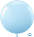 Pastel Blue Latex Party Latex Round Balloons 36 Inch 8 Pack by Bezente