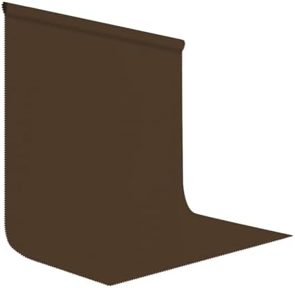 Brown Photography Backdrop for Photoshoot, Fabric 8x10ft by LYLYCTY