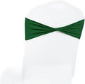 MDS Pack of 150 Spandex Chair Sashes Without Slider Buckles – Green by MDS