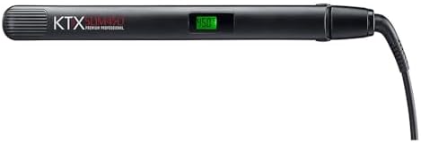 IZUTECH KTX Slim450 Titanium - 1Inch Professional Flat Iron with Adjustable Heat to 450 degrees Dual Voltage Auto Shut-off - Image 2