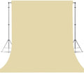 Tan Photography Backdrop for Photoshoot, Fabric 10x20ft by TERSUM