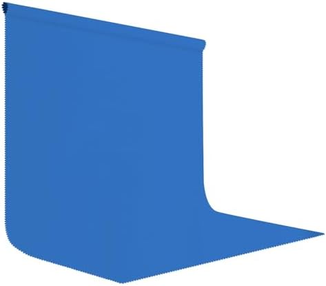 Royal Blue Photography Backdrop for Photoshoot, Fabric 10x10ft by LYLYCTY