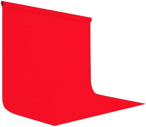 Red Photography Backdrop for Photoshoot, Fabric 10x10ft by LYLYCTY