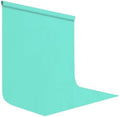 Turquoise Photography Backdrop for Photoshoot, Fabric 8x10ft by LYLYCTY