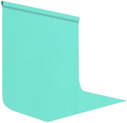 Turquoise Photography Backdrop for Photoshoot, Fabric 8x10ft by LYLYCTY