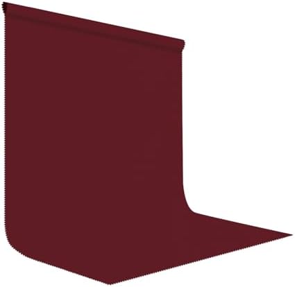 Burgundy Photography Backdrop for Photoshoot, Fabric 8x10ft by LYLYCTY
