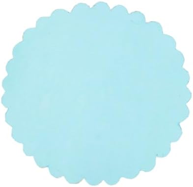 Fennco Style Beaded Peacock Placemat 14" Round, 1-Piece - Blue Glam Feather Inspired Table Mat for Home Décor, Family Gatherings, Birthdays and Special Events - Image 3