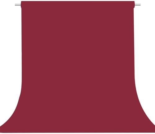 Burgundy Photography Backdrop for Photoshoot, Fabric 5x7ft by TERSUM