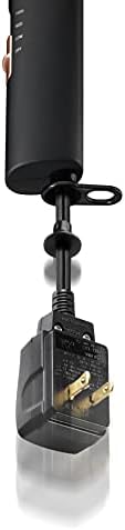 Andis 80280 Fold-n-go 1875 Watt Ceramic Ionic Dryer, Retractable Cord, Lightweight with Professional Blowout Results, Quick Drying Blow Dryer, Black/Silver - Image 7