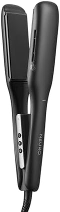 Neuro by Paul Mitchell Smooth+ 1.75" Ceramic Straightening & Styling Iron, Travel Flat Iron, Dual Voltage for Worldwide Use, Extra-Wide Plate Size for Faster Styling by Unknown