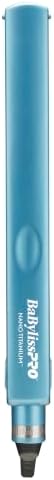 BabylissPRO Nano Titanium Ionic Hair Straightener, Professional Flat Iron for All Hair Types by Unknown