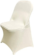 HAINARverS Stretch Spandex Folding Chair Covers 30PCS Ivory by HAINARverS