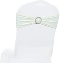 MDS Pack of 150 Spandex Chair Sashes for Wedding Party & Event – Ivory by MDS