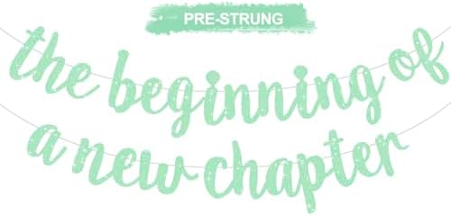 BEISHIDA Light Green Pre-Strung The Beginning of A New Chapter Banner by Beishida
