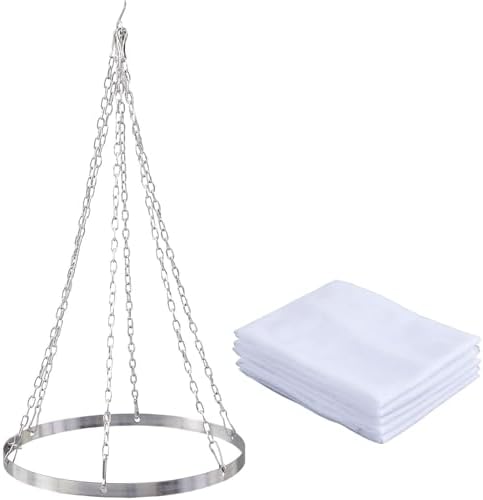 Breling Wedding Ceiling Drape Kit 12in 60" w X120 L Diameter by Breling
