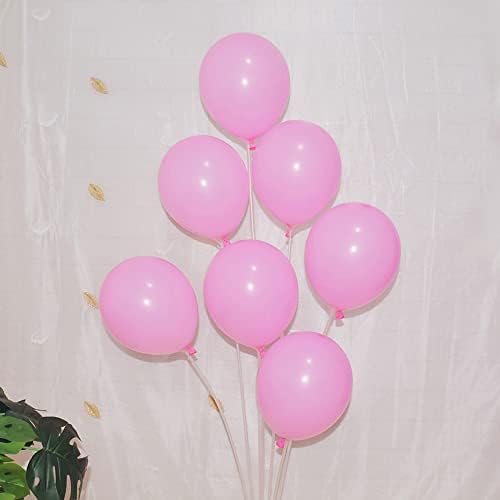 400 Pack 5 Inch Hot Pink Latex Balloons Helium Balloons Party Balloons Decorations Supplies - Image 4