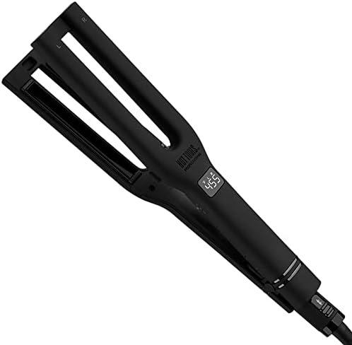 Hot Tools Pro Artist Black Gold Double Straight Dual Plate Hair Straightener | Faster Styling and Reduced Damage by HOTTOOLS