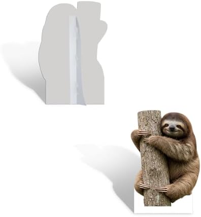 Sloth 2FT Life Size Cardboard Cutout Fun Animal Standup, 1 PC - Image 3