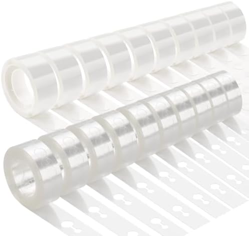 KICNIC Balloon Arch Strip Kit, 164 ft Tape Strips, 1000 Glue Point Dots by KICNIC