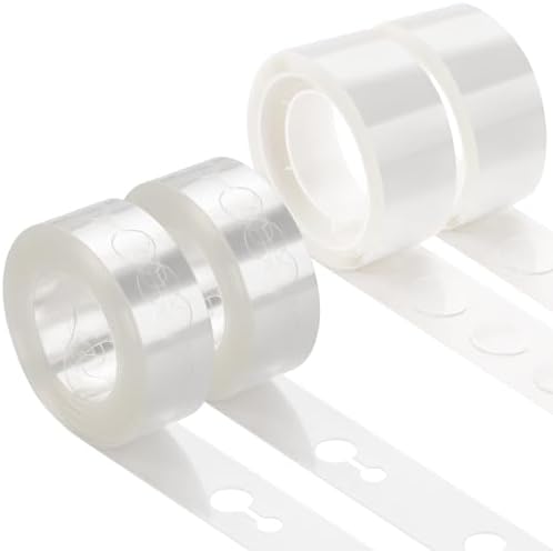 KICNIC Balloon Arch Strip Kit, 32.8 ft Tape Strips, 200 Glue Point Dots by KICNIC
