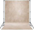 Abstract Photography Backdrop for Photoshoot 8x10ft, Beige,No Stand by Haboke