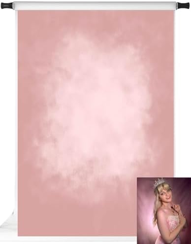 Kate Pink Photography Backdrops Abstract Photo Backdrop Poratrait Background for Photoshoot, 5x7ft by KateBackdropforPhotography