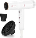 Hair Dryer, IG INGLAM Professional 110,000 RPM High Speed Blow Dryer, Negative Ion Low Noise 3 Heat Settings & 3 Speed & Cold Settings, Lightweight for Travel Home Salon Ionic Hair Dryer by INGLAM