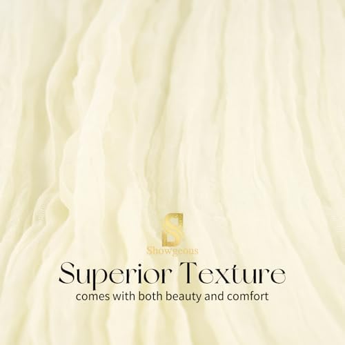 30 Pack Ivory Cheesecloth Table Runner 17x108 Inches Boho Home Decor - Image 4