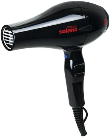 Solano Forza Ultra-Fast Ionic Far Infrared Hair Dryer, 1875W by Solano