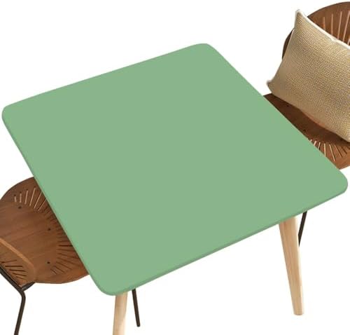 Fitted Elastic Tablecloths for Square Table 54"x54" by NYRTHUS