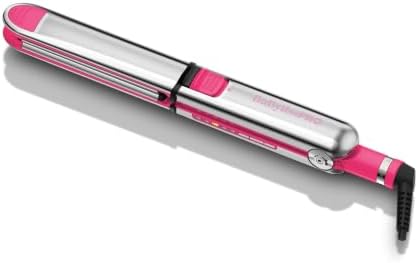 BaBylissPRO Nano Titanium Prima Ionic Hair Straightener – Professional Flat Iron & Curling Iron in One for Stylists, Pro Styling Hair Tool by Unknown
