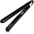 H2PRO Black Diamond 1 Inch Tourmaline Ceramic Straightening Iron - Cutting Edge Professional Flat Iron for All Hair Types by H2PRO