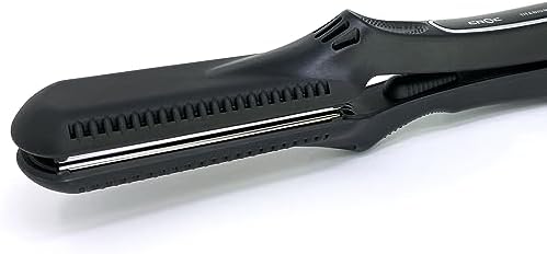 Croc Classic Silver Titanium Flat Iron Hair Straightener, 1.5 Inch - Image 7