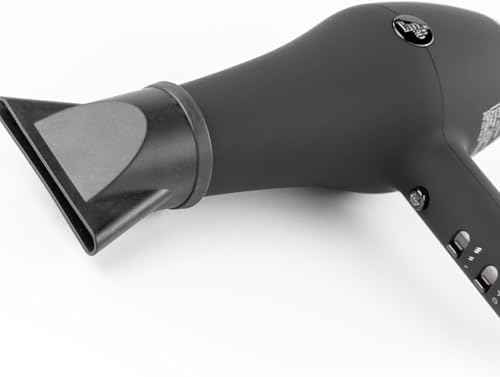 L’Ange Hair Soleil Professional Hair Dryer | Fast Drying Ionic Blow Dryer for Frizz-Free Results | 3 Heat Settings with Cool Shot Feature | Lightweight Hairdryer with Concentrator 1875W | Black - Image 5