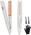Quico Hair Straightener, 100-240V Dual Voltage Straightener and Curler by Quico
