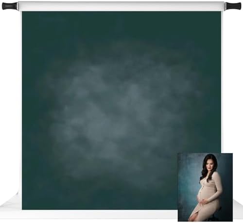 Kate Dark Green Photography Backdrops Abstract Photo Backdrop Poratrait Background for Photoshoot, 10x10ft by KateBackdropforPhotography