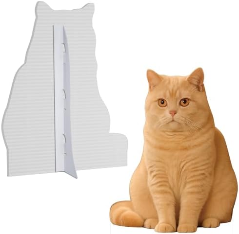 White British Shorthair Cat 5FT LifeSize Cardboard Cutout, 1 PC - Image 3