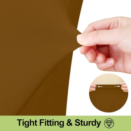 Smiry Spandex Elastic Fitted Table Cloth Skirt for 6FT Rectangle Table - Image 3