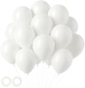 Voircoloria 105pcs White Party Latex Balloons, 12inch by Voircoloria